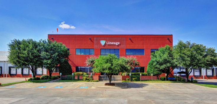 Exterior photo of Lineage's Gold Spike facility