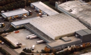 Aerial photo of Lineage's Gillingham facility