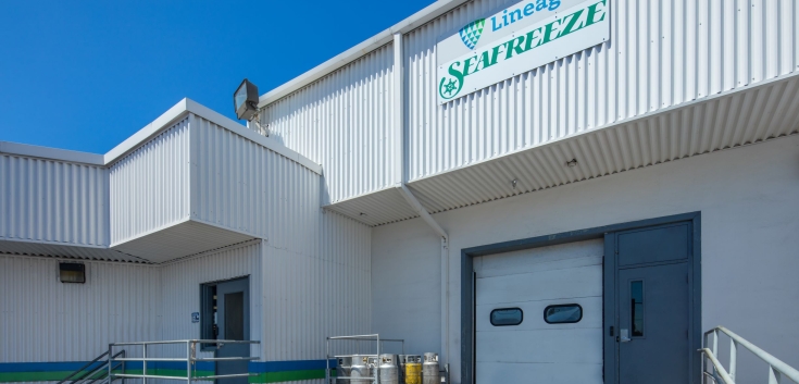 Exterior photo of Lineage's Seattle - Michigan facility
