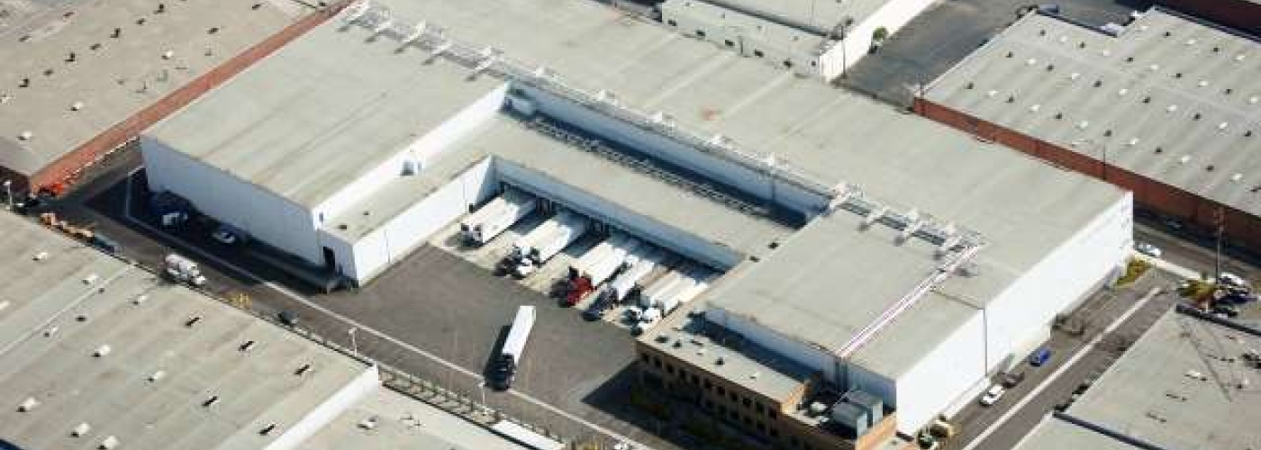 Aerial photo of Lineage's Sierra Pine facility
